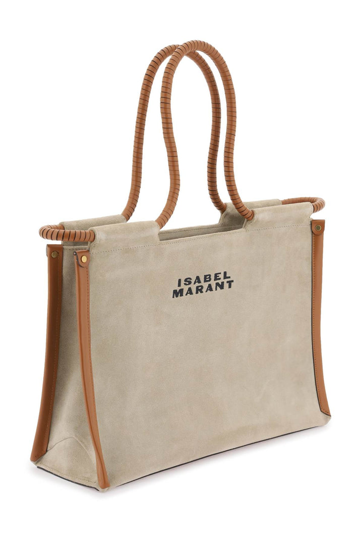 Suede Toledo Tote Bag