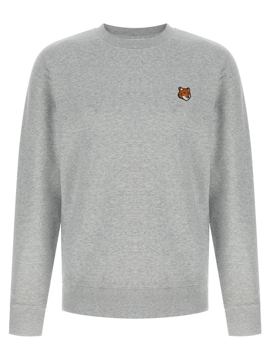 Fox Head Sweatshirt Gray