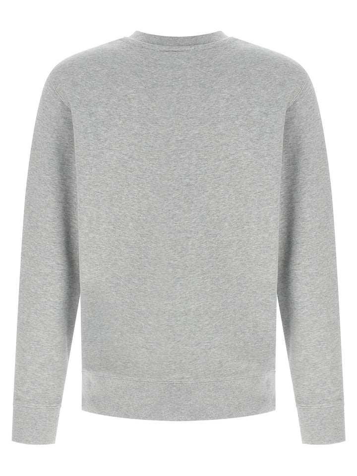 Maison Kitsune Fox Head Sweatshirt - Gray | 6a527262b091a90f20d70a920f4d00130b345380