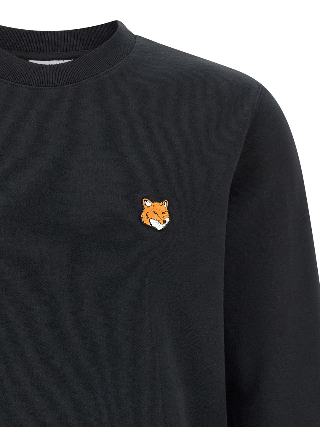 Maison Kitsune Fox Head Sweatshirt - Black | 992384295748d3d9d62a2d9eb95fc5b333545af9