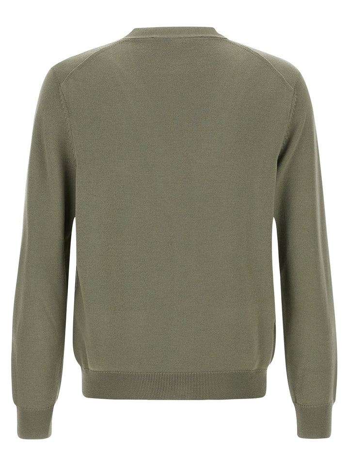 Maison Kitsune Fox Head Sweaters and Cardigans - Green | fad7afdd6df73afdf9e45a473a035e1cabc72218