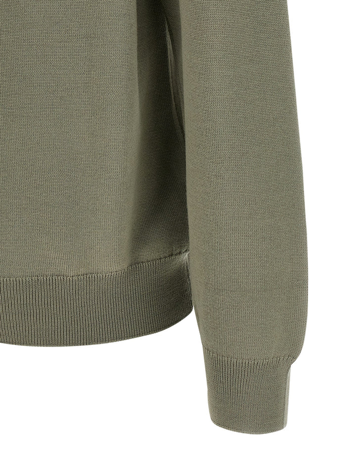 Maison Kitsune Fox Head Sweaters and Cardigans - Green | e3e691c5a994b8271abd824b6a90f029c8f0298d