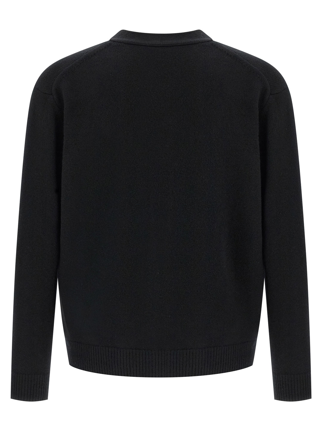 Maison Kitsune Fox Head Sweaters and Cardigans - Black | 82ad78fd04587ba02140139c545e024c32f3f467