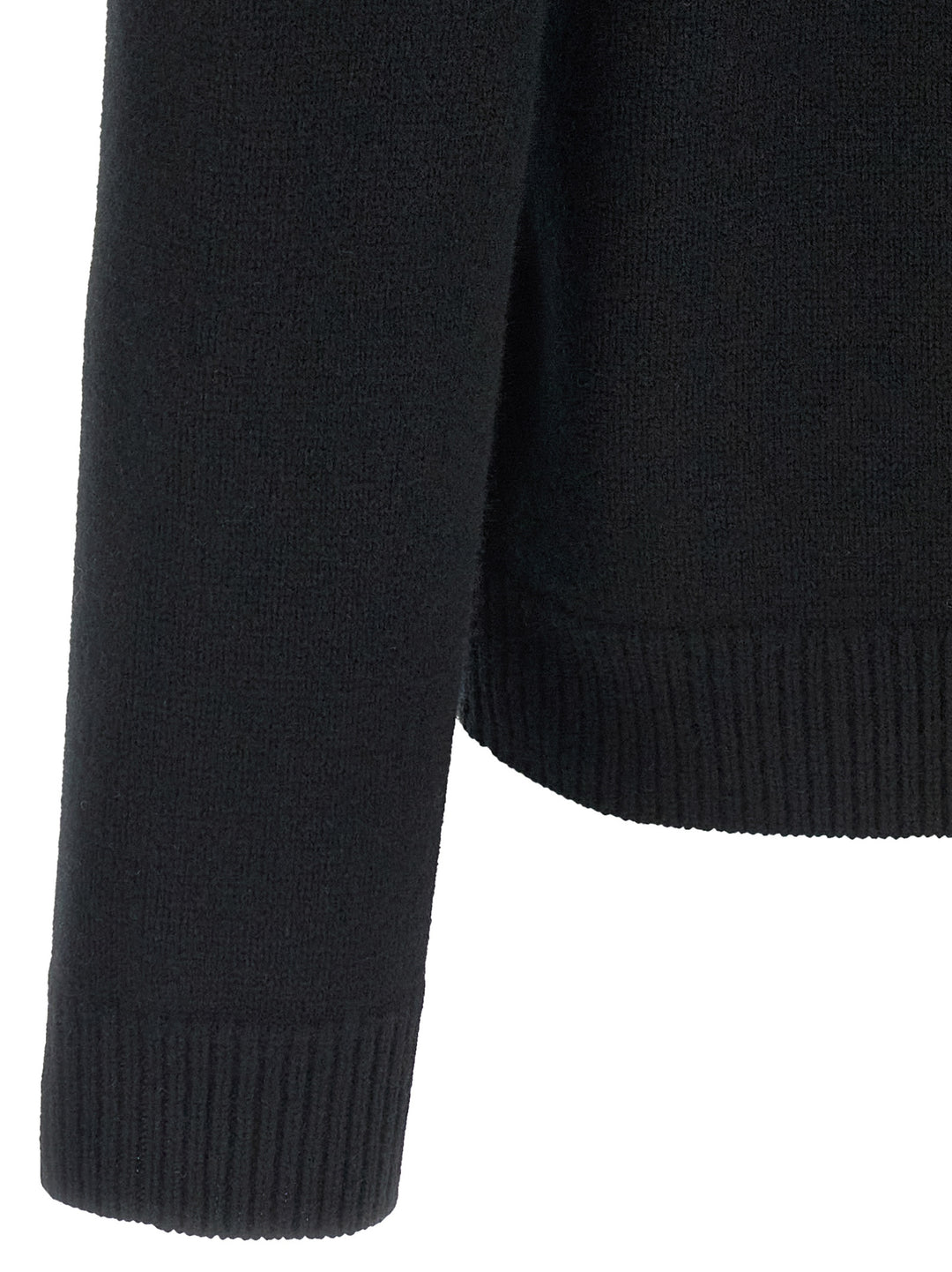 Maison Kitsune Fox Head Sweaters and Cardigans - Black | 30de3b41f3d3ba05168846c8518c77c938c5e270