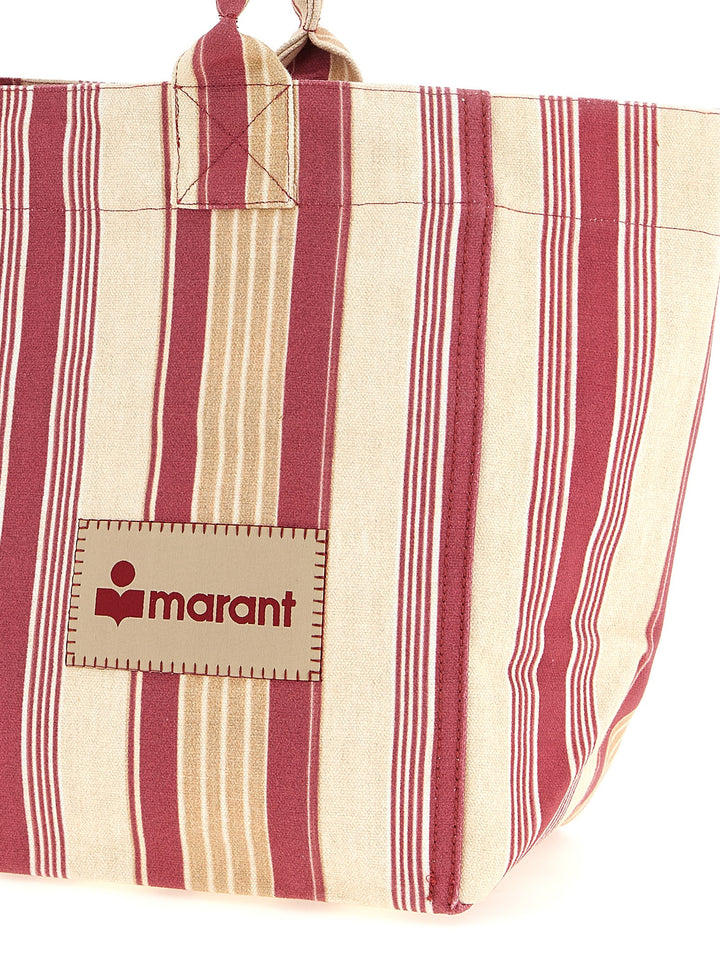 Isabel Marant Yenky Zipped Tote Bag - Red | 682bac4e93112df8b64def12aead2561dd2c09ce
