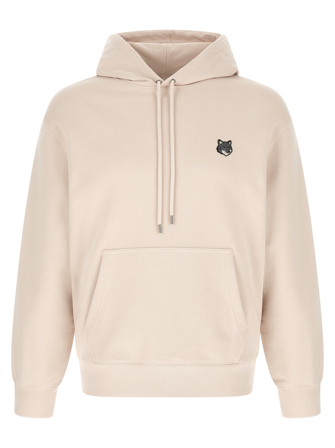 Maison Kitsune Fox Head Sweatshirt - Beige | 996725f66d50ba8cc7f522d660c901a319c5f6df