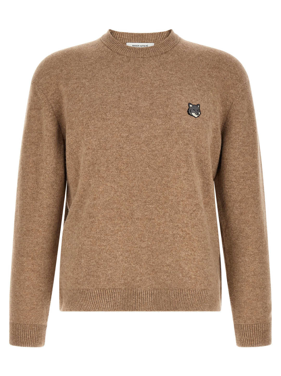 Maison Kitsune Fox Head Sweaters and Cardigans - Beige | 99c47caec8c4c0620e6b19f0a2971fb50a458779