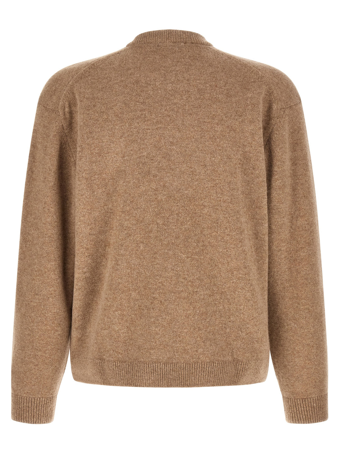 Maison Kitsune Fox Head Sweaters and Cardigans - Beige | feda2dda8f3fe4589daabce6d96170fa37a5caf5