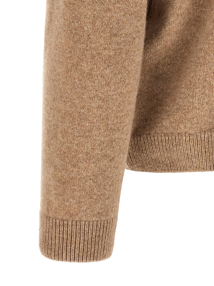 Maison Kitsune Fox Head Sweaters and Cardigans - Beige | 2f56dc8ebf2d3b179e3d579c3878d602a7c44bd0