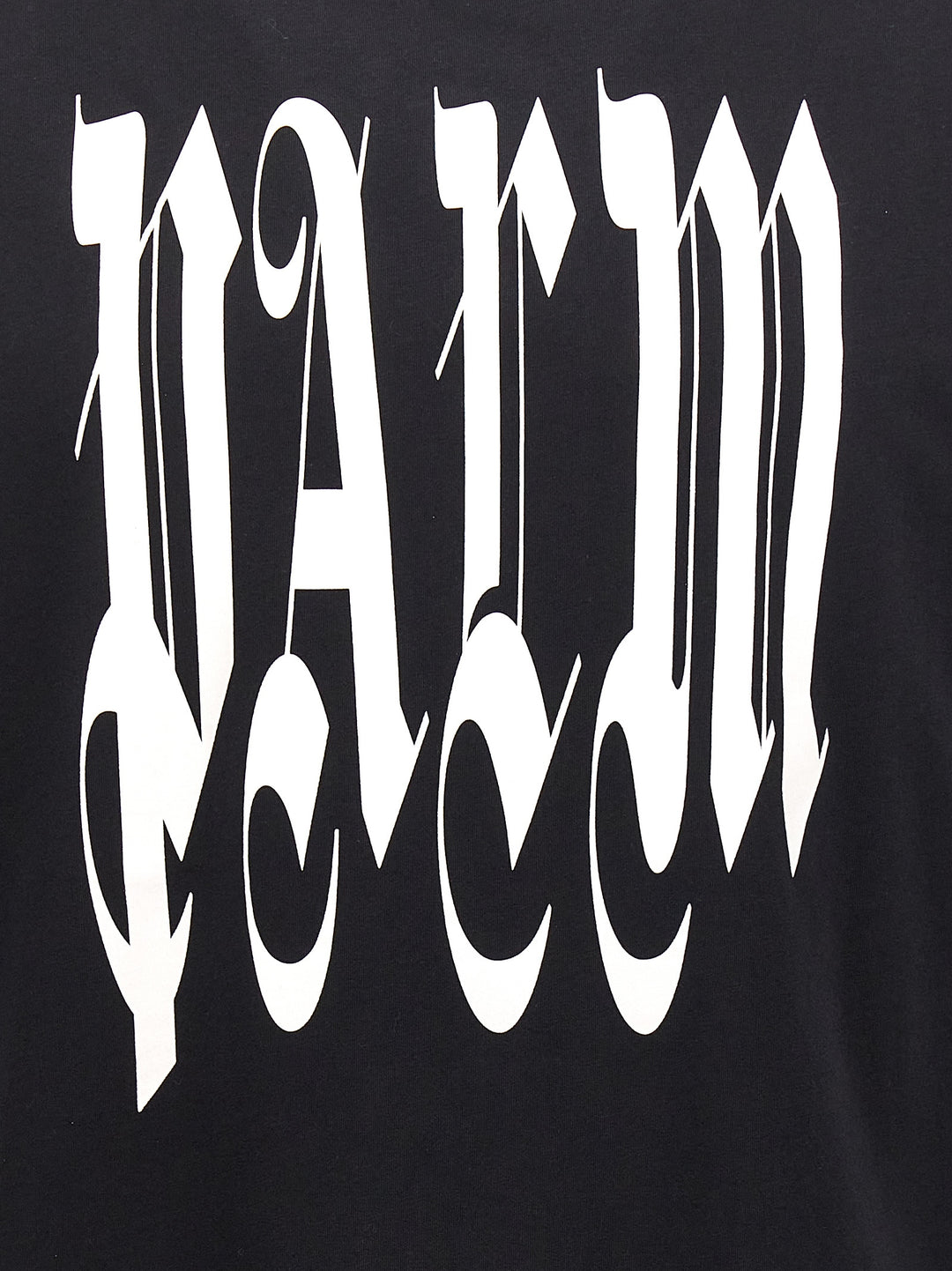 Gothic Palm T-Shirt White/Black