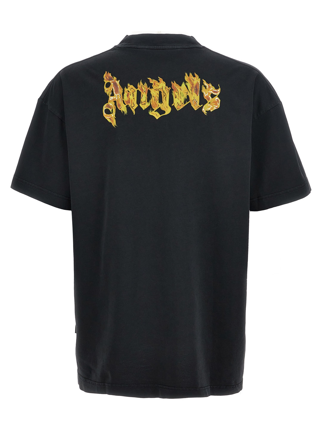 Burning Logo T-Shirt Black