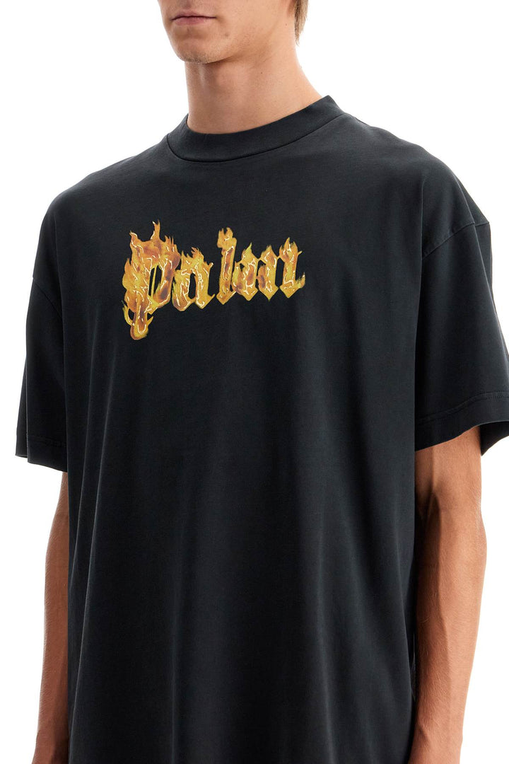 'Burning Logo T Shirt