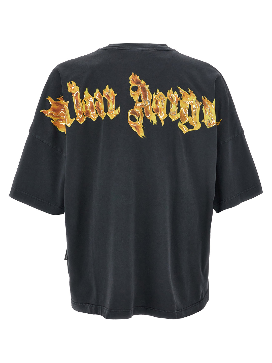 Burning Palm T-Shirt Black