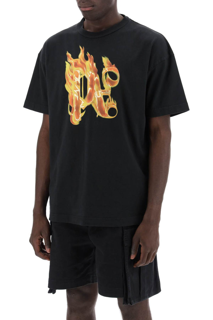 T Shirt Burning Monogram