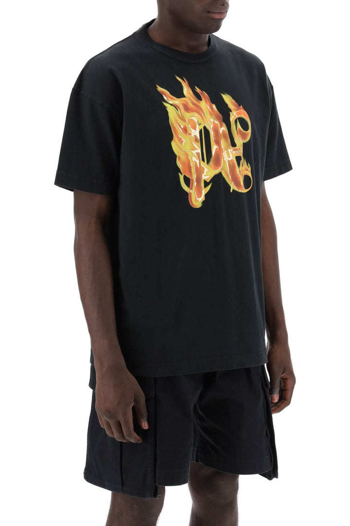 T Shirt Burning Monogram