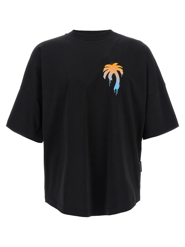 Palm Angels I Love Pa T-shirt - Black | ffe16aab78e30ab7c5cc8500262bdea2837e38c4
