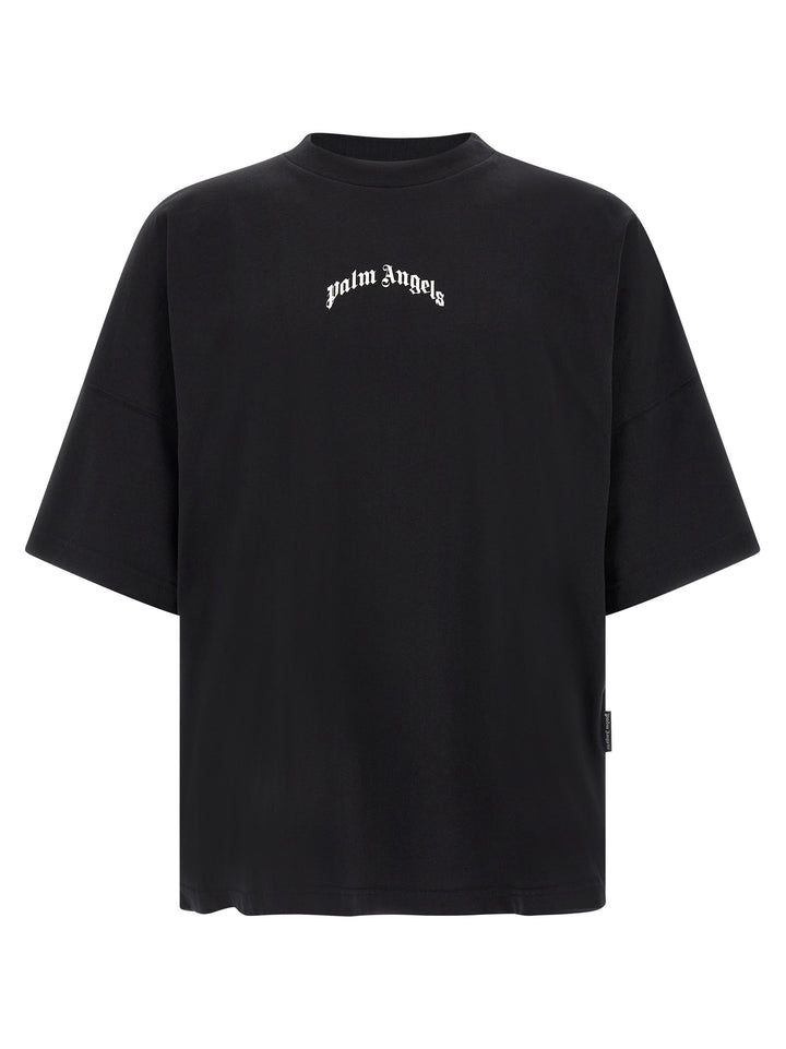 Palm Angels Classic Logo T-shirt - White/Black | 33d7bc3e7968da50e30cecb5a6fb5a5b67ab54bb