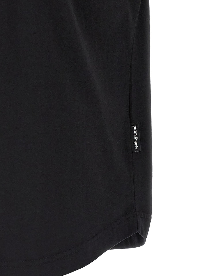 Palm Angels Classic Logo T-shirt - White/Black | f6a41a0637d59edcc285e5f1ce1462e3c6e76cec