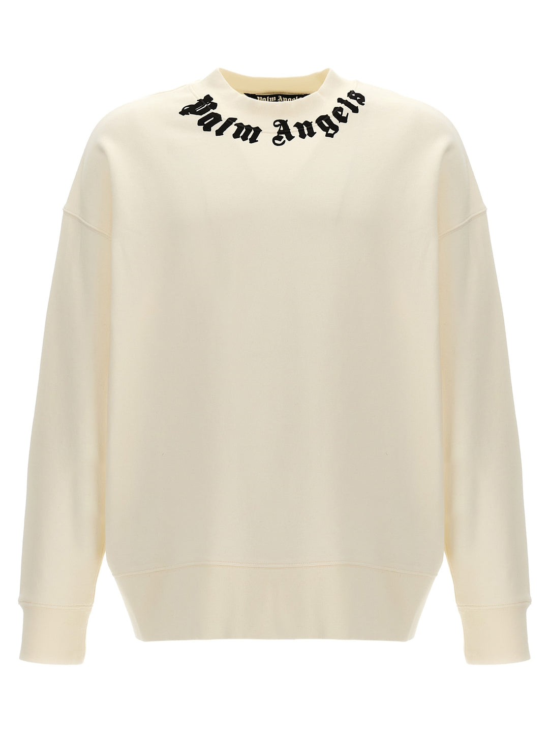 Neck Logo Sweatshirt White/Black