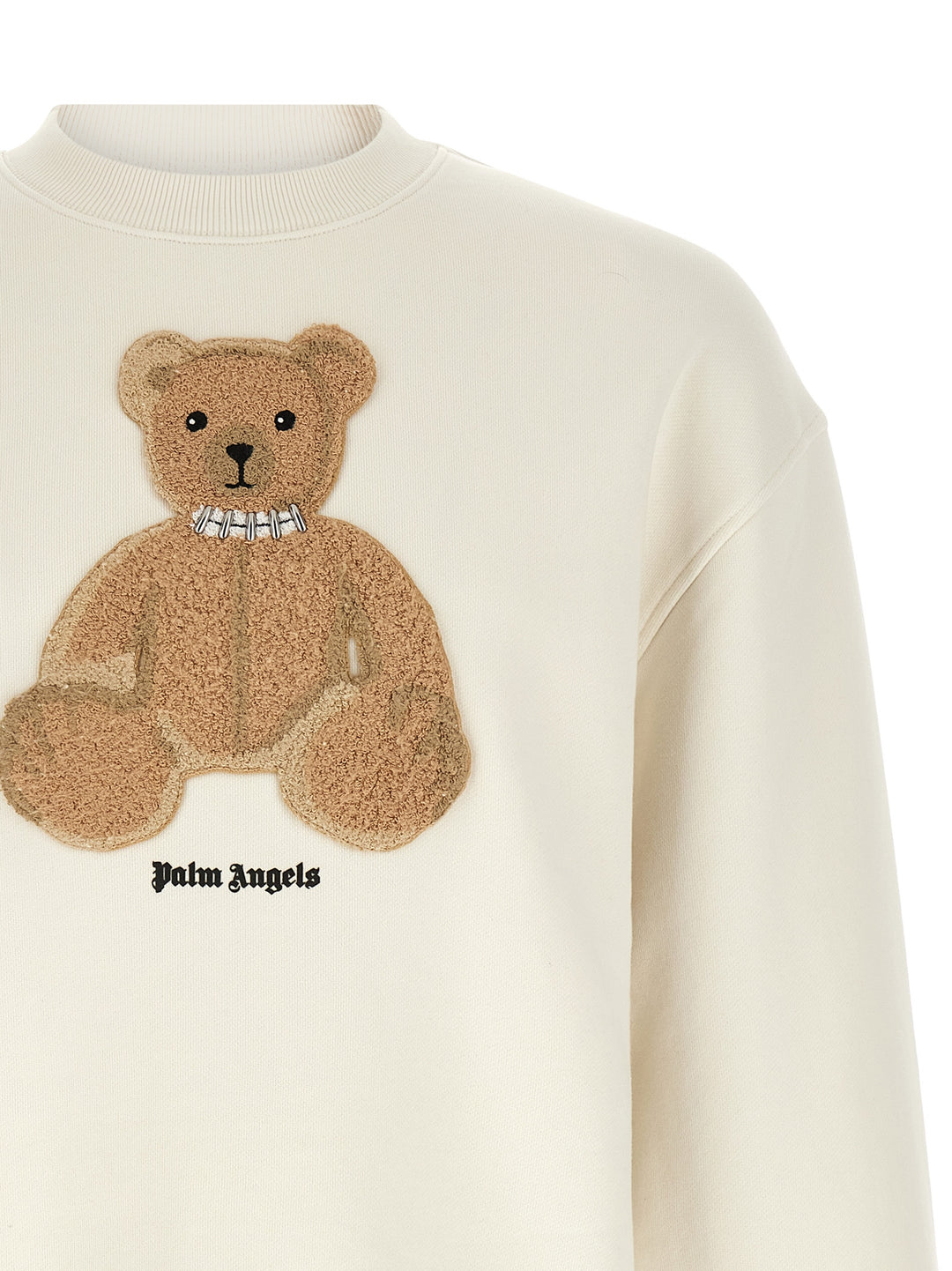Palm Angels Bear Sweatshirt - White | 452d41cee5741289c07f0c2365500a8a47f80209