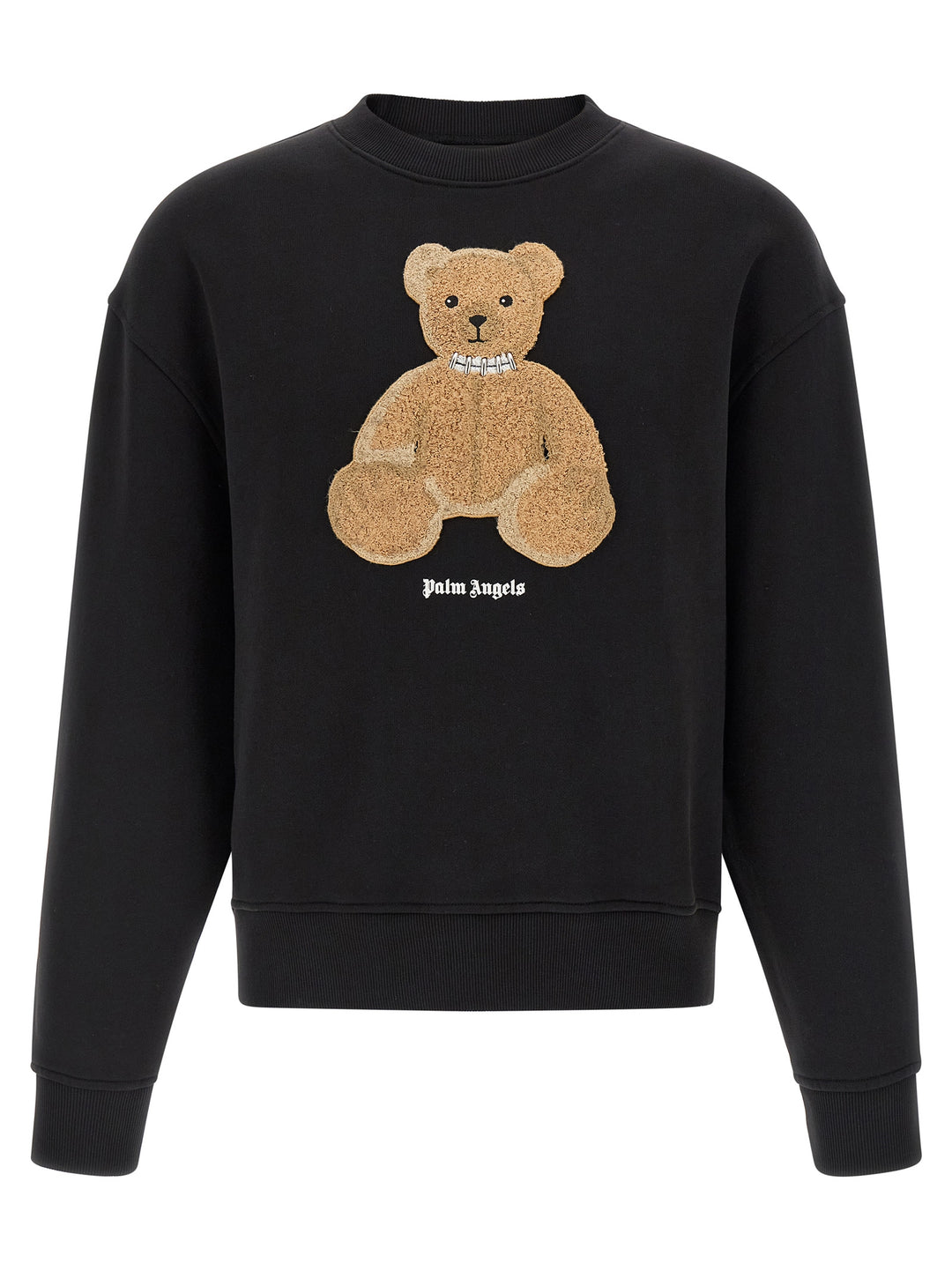 Palm Angels Bear Sweatshirt - Black | a153dd9b3510deaac5607ce3b4053d2d62422537