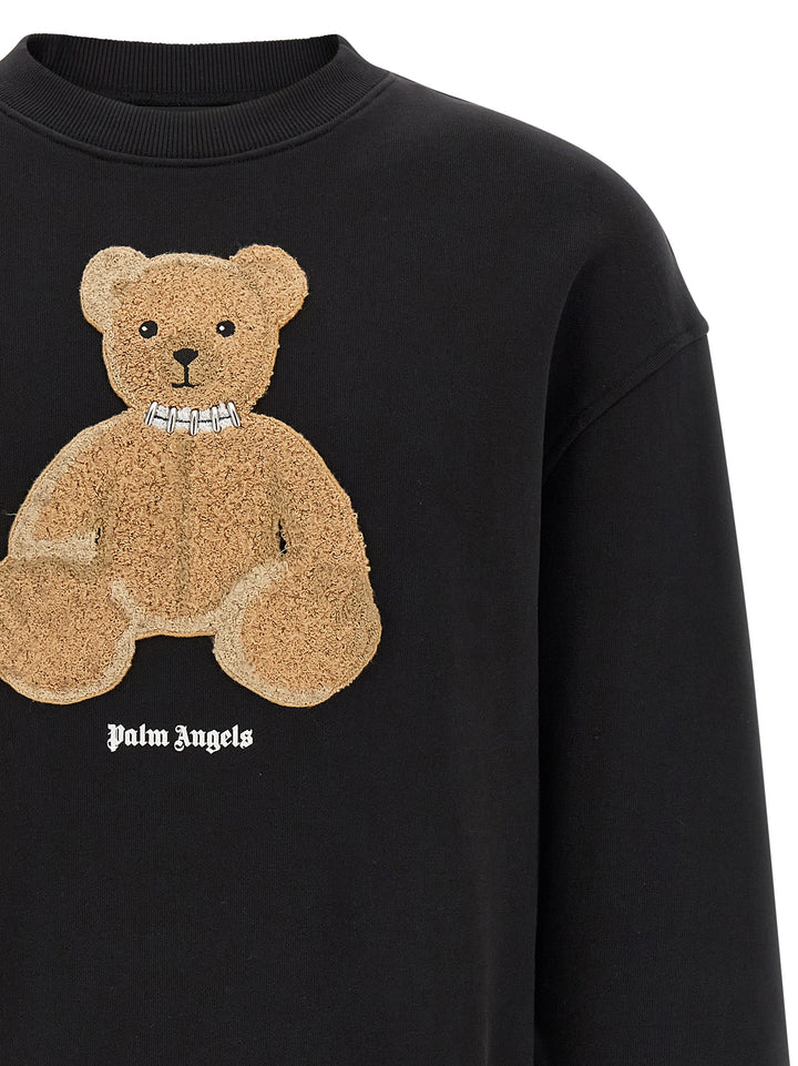 Palm Angels Bear Sweatshirt - Black | af383b72cc8e12e9c672f5812380df855281f1db