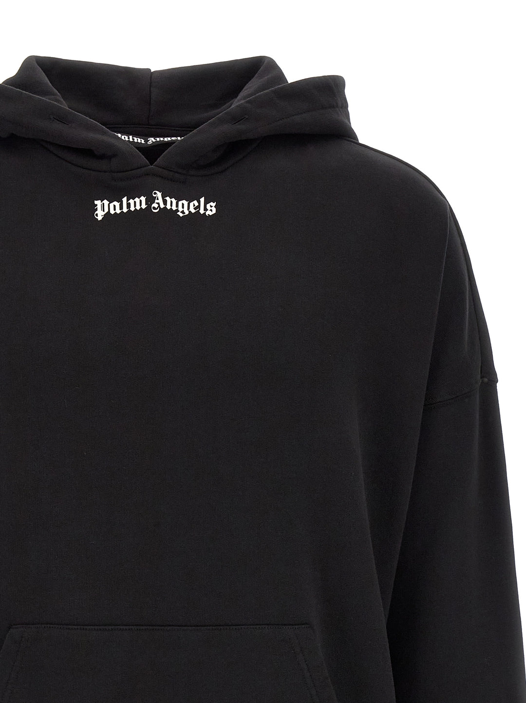 Palm Angels Classic Logo Sweatshirt - White/Black | 2292700cdaadfd7ba84f7e7c49d6b4882709e0bf