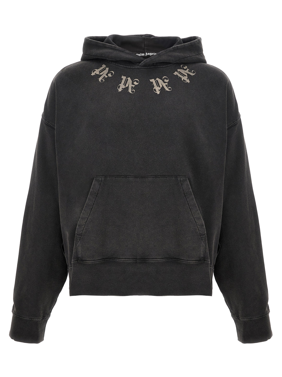 Statement Monogram Sweatshirt Black