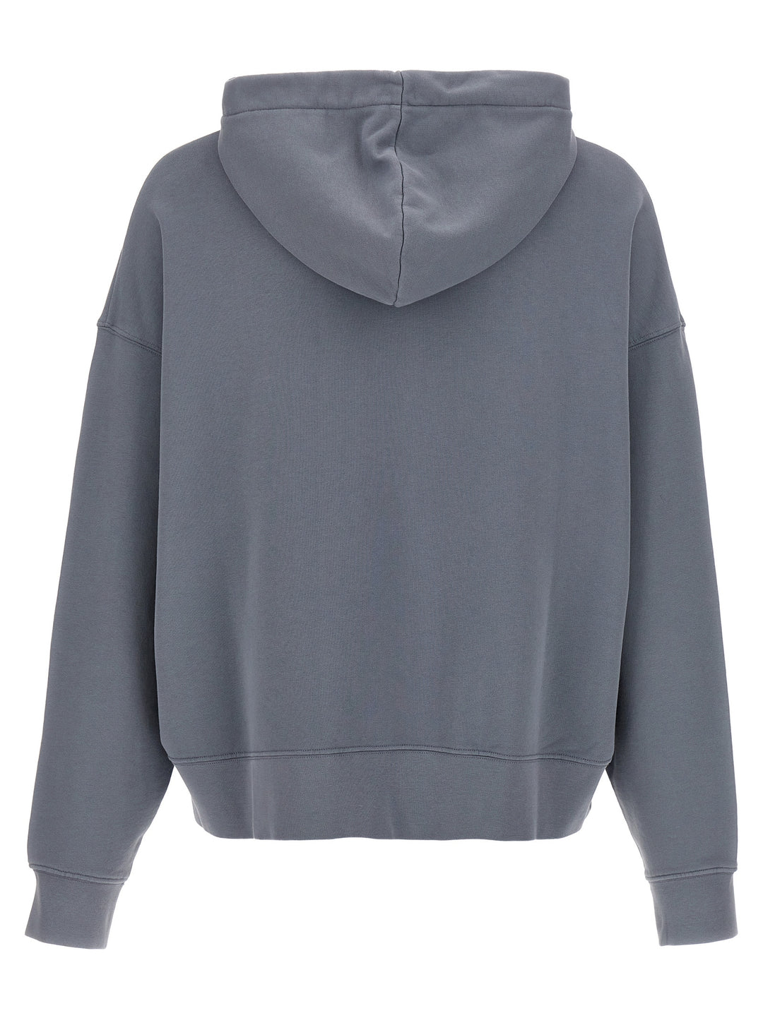 Neck Logo Sweatshirt Gray