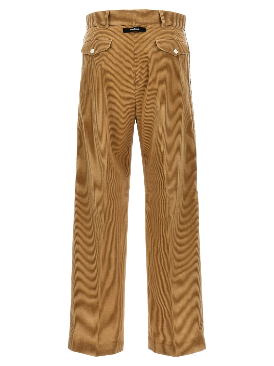 Palm Angels Corduory Suit Tape Pants - Beige | 79fae74d55135c89ed997fbcfc0e4ca75a165238