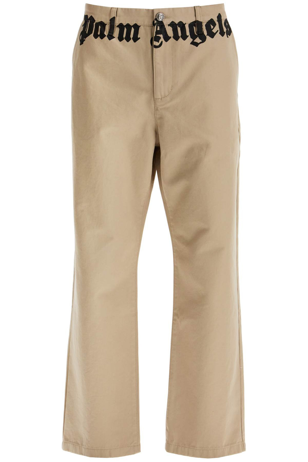 Pantaloni Chino Con Logo