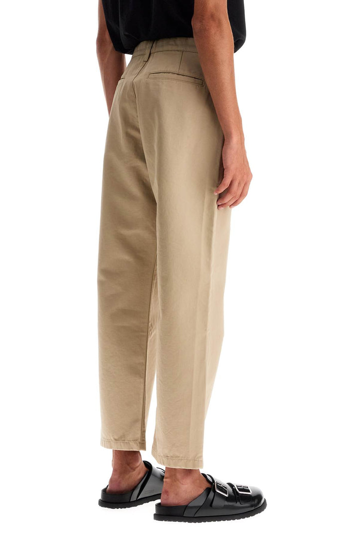 Pantaloni Chino Con Logo