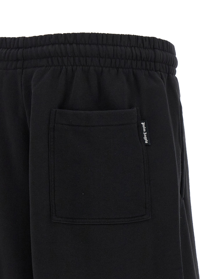 Palm Angels Logo Bermuda Shorts Bermuda and Short - Black | 1ff01065ec0dca9eda56b52c3b0fb1d1015806ed
