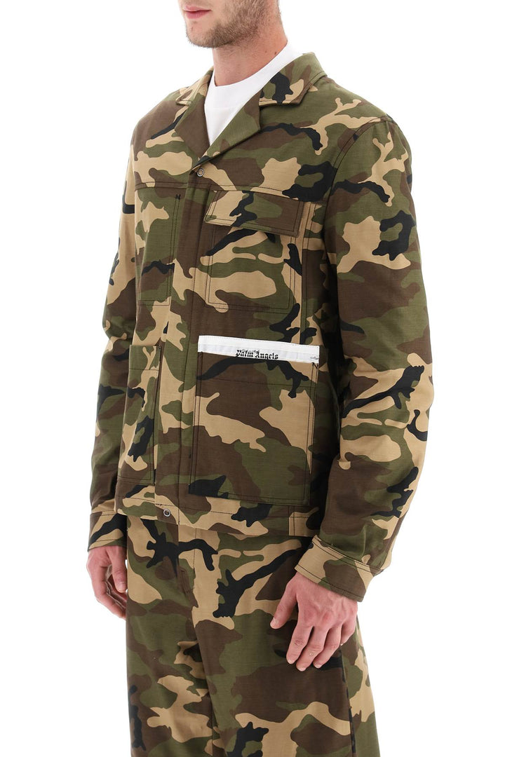 Camouflage Cotton Work Jacket