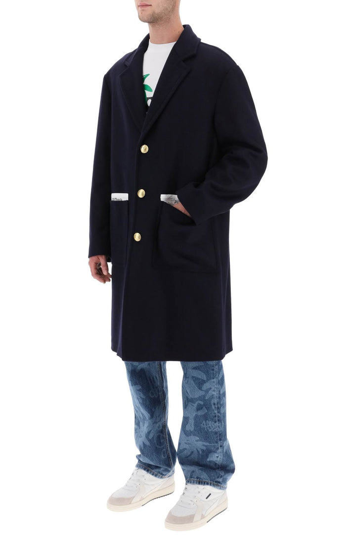 Sartorial Tape Wool Cashmere Coat