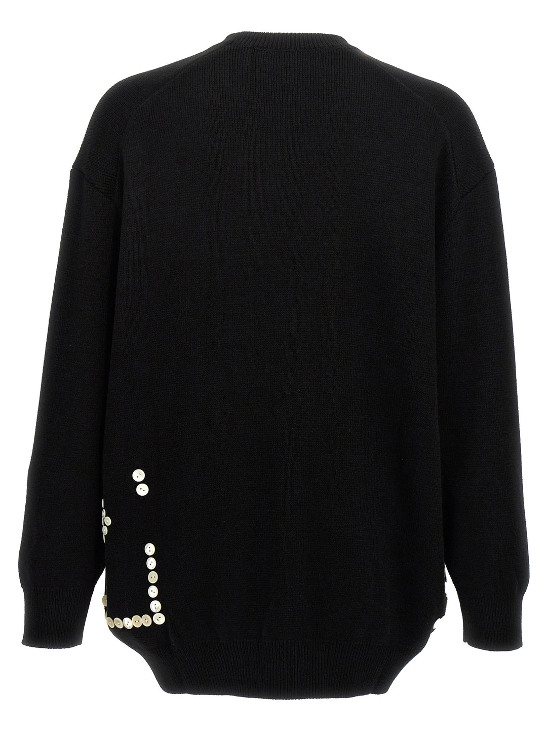 Button Sweater Sweater, Cardigans Black