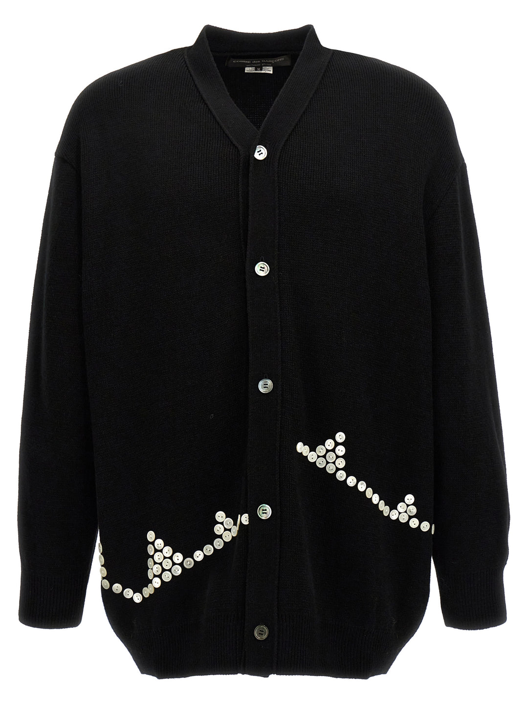 Button Detail Sweater Sweater, Cardigans Black