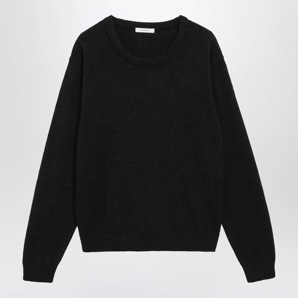 Coal Alpaca Wool Blend Crew Neck Sweater