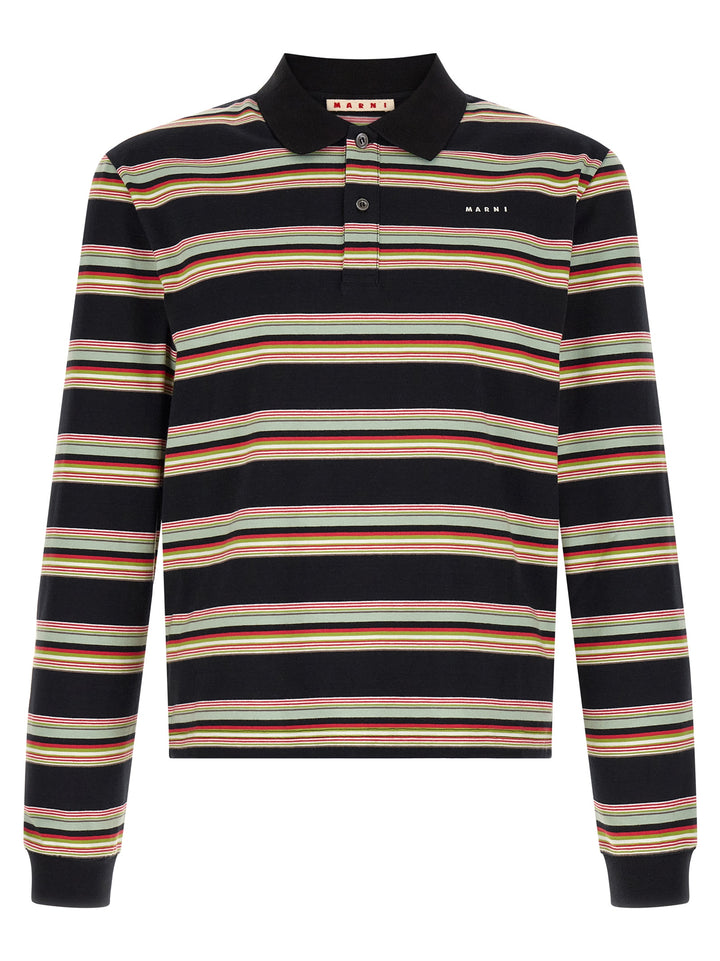 Marni Striped  Shirt Polo - Multicolor | 943e20a2d56afca41831b181837087c7584e5eb3