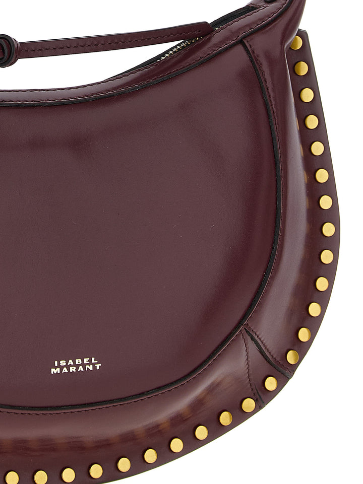 Isabel Marant Naoko Shoulder Bags - Bordeaux | 605088fba558b899fc0b6da3ae43d08de66debc3