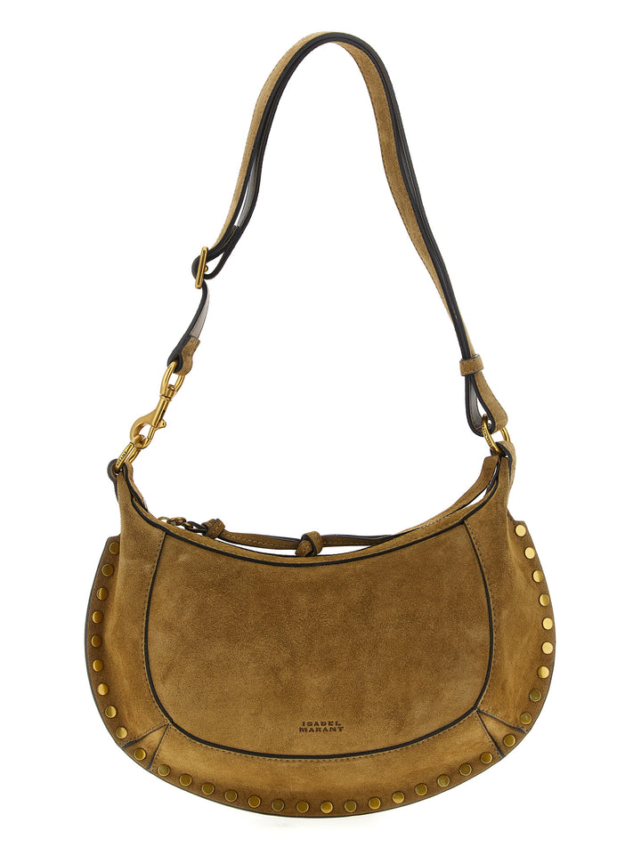 Isabel Marant Oskan Moon Shoulder Bags - Brown | 59edb41f76821335384487bf9bc03e684a5bd57f