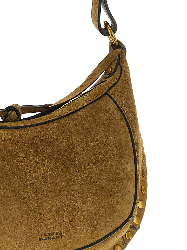 Isabel Marant Oskan Moon Shoulder Bags - Brown | 51d253f55bba144f17451bd383f92929afbcd58c