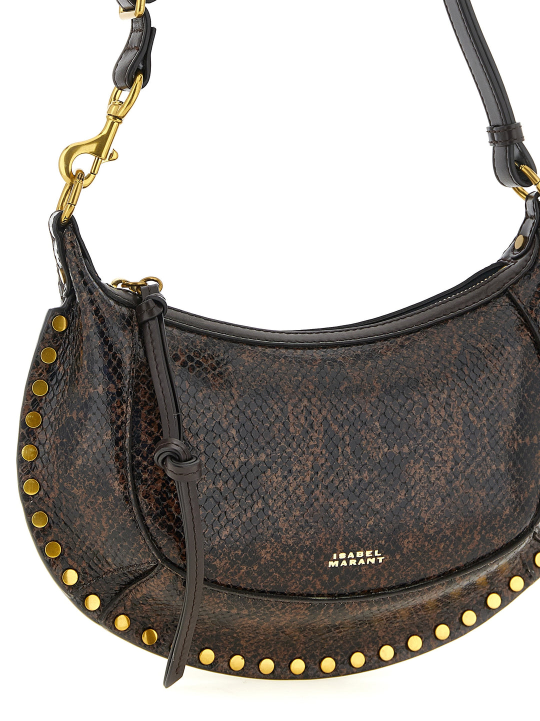 Isabel Marant Oskan Moon Shoulder Bags - Brown | fab5d1e47118e9aa74944f93957c0f66fdc130e6
