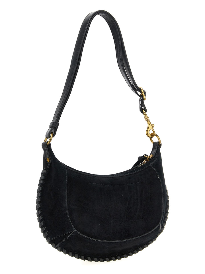 Isabel Marant Oskan Moon Shoulder Bags - Black | da9d8d19803ae01fbdf59ce951ef3d9195c5147c