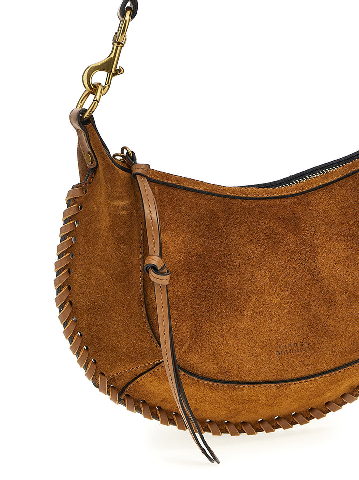 Isabel Marant Oskan Moon Shoulder Bags - Brown | 520c4101eb06790d97a514b502df16334e8ae372