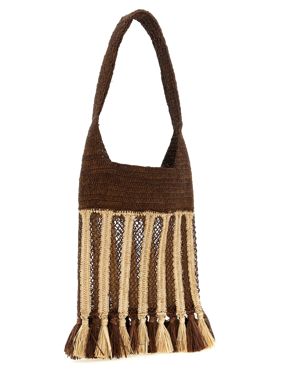 Isabel Marant Praia Shoulder Bags - Brown | 8558a281e117964415c74d4c410e52c57a4a86cf