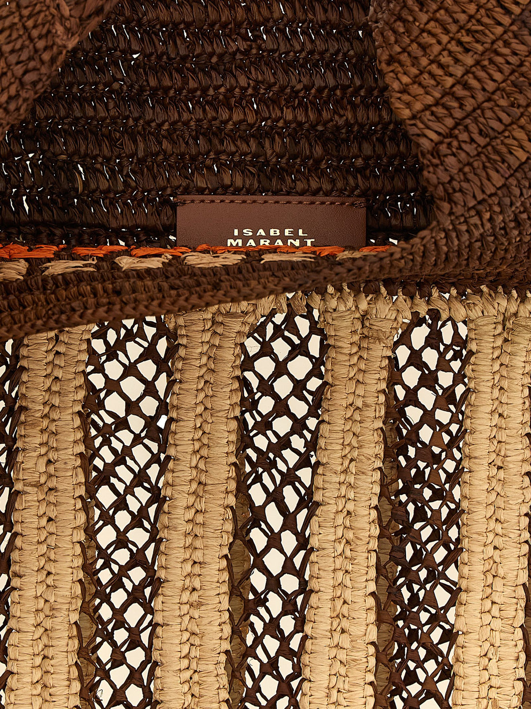 Isabel Marant Praia Shoulder Bags - Brown | 494614eabea445a4db4725a3f5ec8bea0c2added