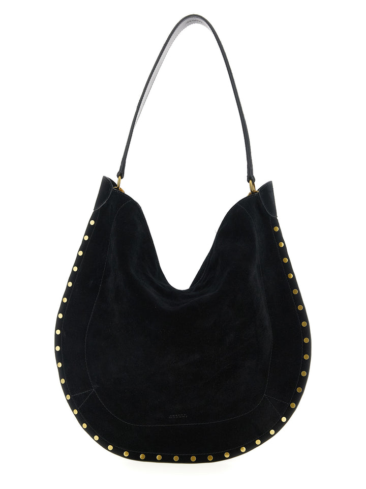 Isabel Marant Oskan Hobo Soft Shoulder Bags - Black | b043eeac9852f0dda76a1fc006061c9149dd8153
