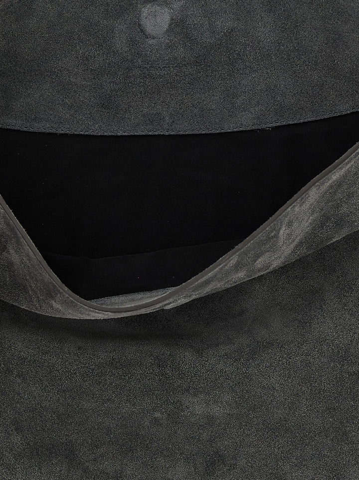 Isabel Marant Oskan Hobo Soft Shoulder Bags - Gray | 8e6078d408c7901189e880ddae6dbe28872eae18