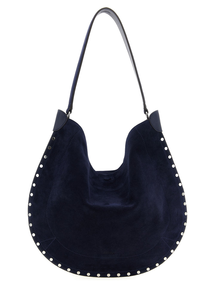 Isabel Marant Oskan Hobo Soft Shoulder Bags - Blue | b85f6888df070d3a776b540f4231df8dab657982